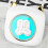 Small Sticker Printer Wireless Pocket Sticker Printer Thermal Photo Printer White And Dark Grey Heather 2