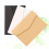 24 envelopes kraft vintage europeu com postal (preto, , ) 10