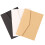 24 envelopes kraft vintage europeu com postal (preto, , ) 8
