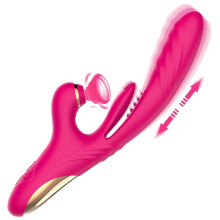 Sucking Toy Female Rechargeable Adult Toy Rose Red HH3C69 Tongue Sucking And Licking Panty Stimulation For Couples