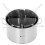 Cuocipasta - HELLOSHOP26 - 4 colini - Acciaio inossidabile - 31 litri - Argento 2
