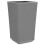 Jardinières - HELLOSHOP26 - Lot de 4 - Polypropylène - Aspect rotin - 32,5 x 32,5 cm 4