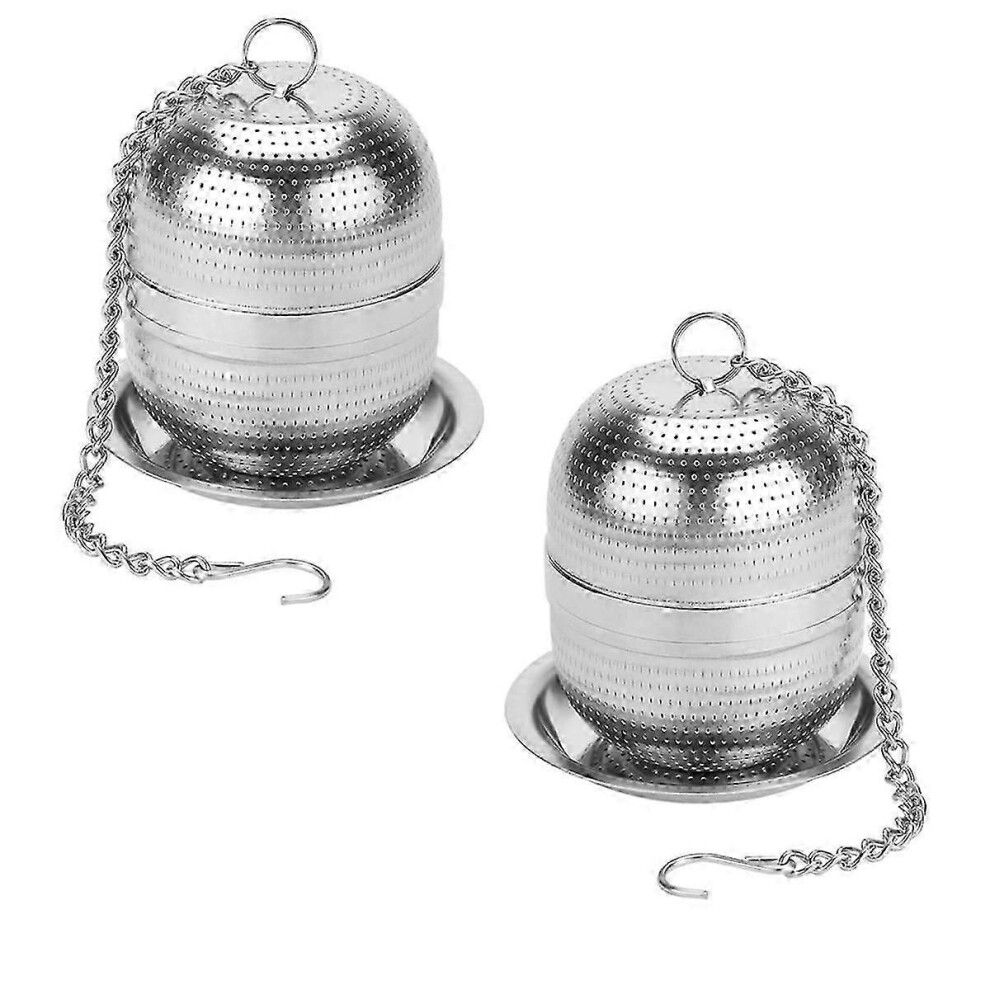 Pack Stainless Steel Tea Infuser, Ball Mesh Tea Strainer, for Tea, Spices and Most Beverages
