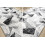 Modern runner TULS 51211 Geometric anthracite 60 cm 60x390 cm 4