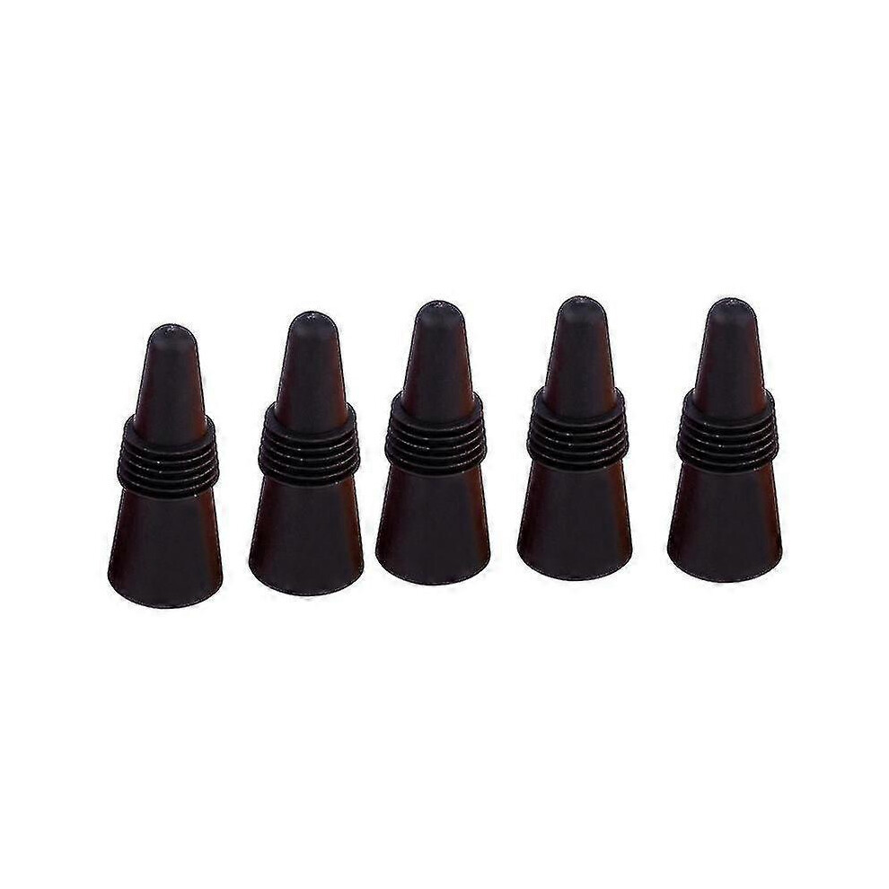 10 Pack Reusable Silicone Wine Stoppers with Handle for Sparkling Wine and Beverage Bottles