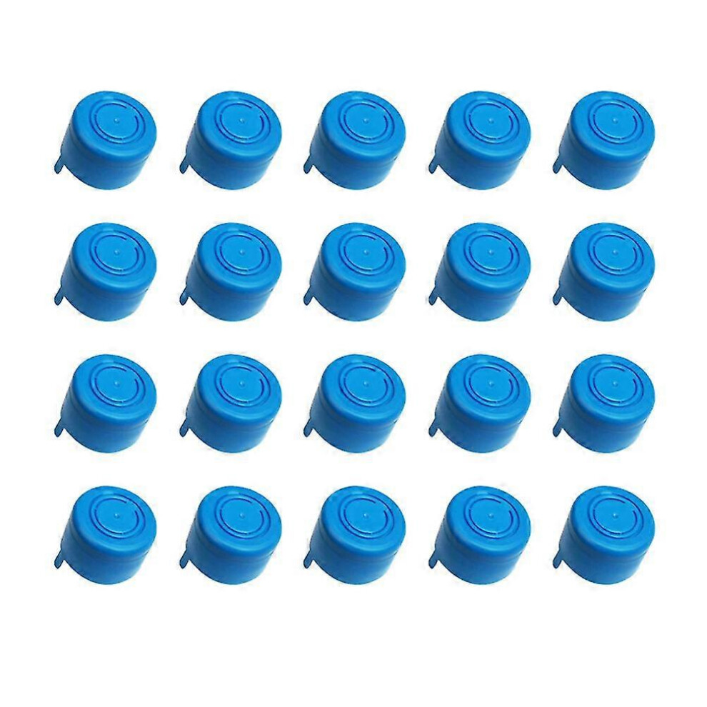 20 Pack Reusable Leak Proof Water Bottle Caps for Home and Office