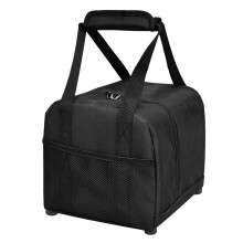 Bowling Bag Bowling Ball Carrier Bag With Padded Holder, Side Mesh Pockets, Portable Equipment Storage For Travel