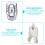 4Sets Silver Iron Toolbox Lock Buckle with Key Durable Toolbox Latch 8