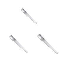 Set of 3 Mini Stainless Steel Ice Cream Scoops, Dessert Spoons, Cake Spoons, Small Coffee Spoons, Rustproof Spoons