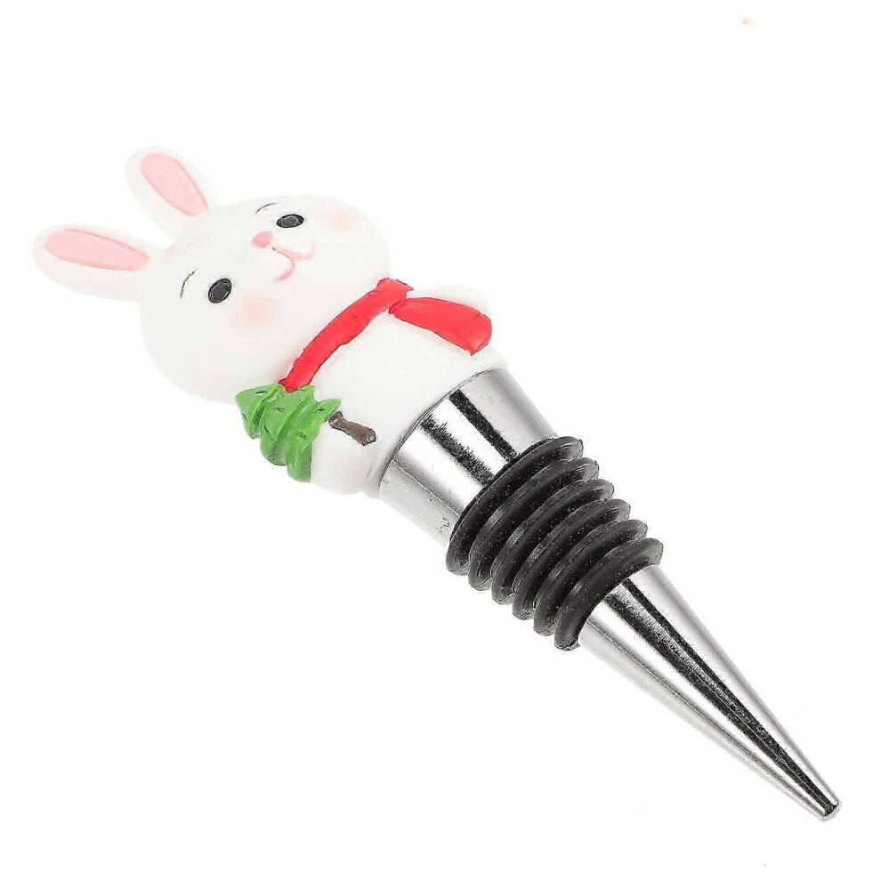 Easter Bunny Wine Bottle Stopper, Decorative Rabbit Wine Stopper, Easter Gift