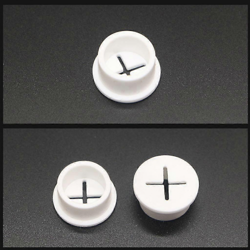 10 Pcs Wire Rubber Grommets for Desk Table Console - Cable Cord GrommetBlack25mm 2