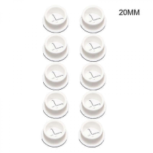 10 Pcs Wire Rubber Grommets for Desk Table Console - Cable Cord GrommetBlack25mm