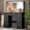 7 Drawers Makeup Vanity Set with LED Lights Mirror 4