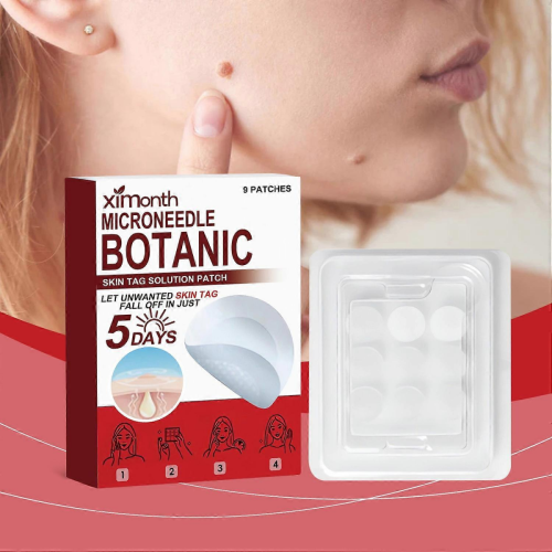 Microneedle plant skin appendage removal patch, for skin tag removal patch, acne patch, acne patch-H2pc 1