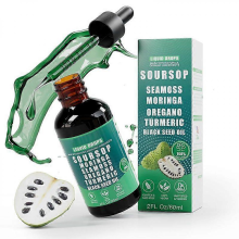 Soursop SEAMOSS MORINGA OREAGNO TURMERIC BLACK SEED OIL2pc