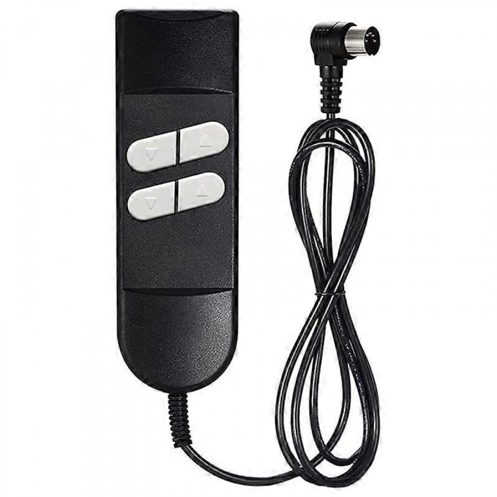 Electric Sofa Remote Replacement, 5 Pin 4 Button Power Recliner Remote Replacement For Okin Limoss Pblack 7057162228387