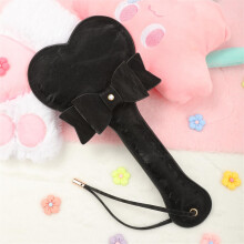 Sex Toys SM Training Paddle Diamond Satin Leather Slap Paddle For Couples Black