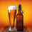 4 Pack Nucleated Pilsner Glasses for Drinking Bliss 16 oz 2