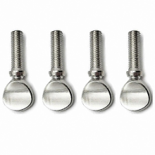4 Pieces Silver Saxophone Neck Screw for Bass Clarinet and Saxophone AccessoriesSilver