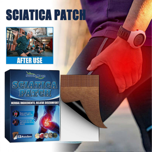 12pcs Sciatic Nerve Stickers Fast Acting Self-Heating Stickers1 1