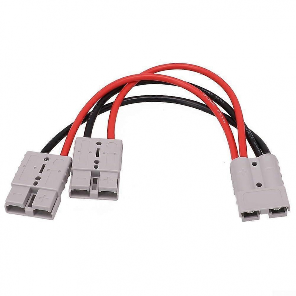 Battery Connector 120A Quick Disconnect Cable For Anderson Plug To Dual Y Adapter 50 Cm 7057162219729