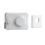 Wall-Mounted Invisible Retractable Clothesline Adjustable White 1