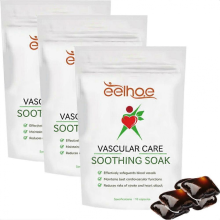 Vascular care soothing soak pack soothes and repairs veins, dredges meridians3packs