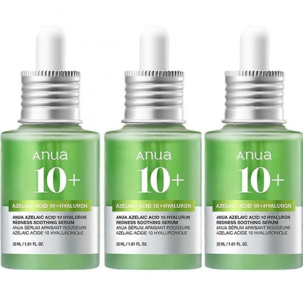 Anua Acid 10 Hyaluron Redness Soothing Serum Facial Spot Care 30ml 1oz3pcs