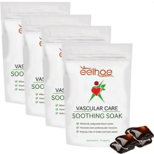 Vascular care soothing soak pack soothes and repairs veins, dredges meridians4packs