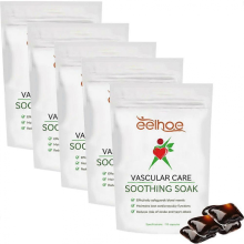 Vascular care soothing soak pack soothes and repairs veins, dredges meridians5packs