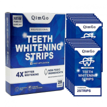 Professional Teeth Whitening Strips Non-Sensitive Mint Flavor Teeth Whitening Kit Advanced 3D Teeth Whitener Strips Tooth Whitening28 Strips