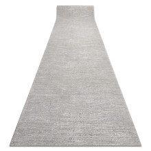 Modern runner TULS 51248 structural, melange grey 60 cm 60x390 cm