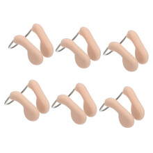 Swimming Nose Clip 6-Piece Set For Adults Underwater Comfortable Reusable Nose Protector For Pool And Swimmers