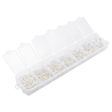 Silver Open Jump Ring Jewelry Making Accessories Metal DIY Set