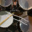 3Pcs Silver Metal Drum Legs for Drum Set Anti-Slip Replacement Support 6