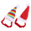 2 weihnachtshut haaraccessoire für hamster 4