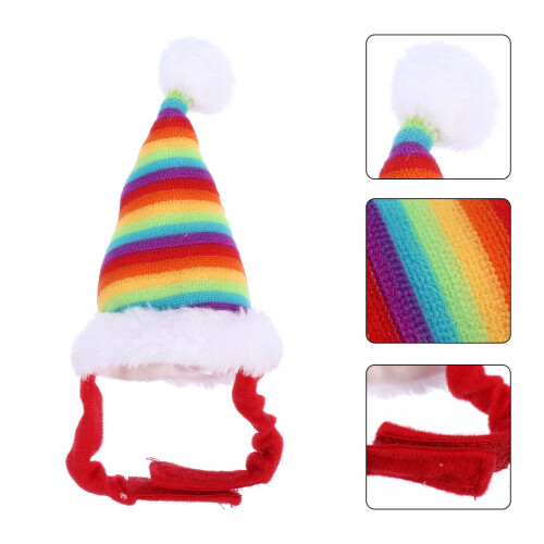 2 weihnachtshut haaraccessoire für hamster 2
