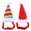 2 weihnachtshut haaraccessoire für hamster 1