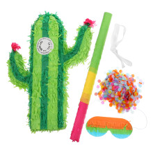 piñata de cactus 1 para fiestas, cumpleaños y halloween