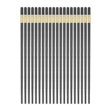 10 Pack 24cm Reusable Fiberglass Chopsticks, Dishwasher Safe, Lightweight, Durable, Non-Slip, Heat Resistant, for Daily Use