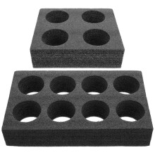 2 unidades bandejas portátiles para tazas de café y con leche
