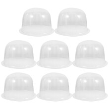8 soportes plástico para sombreros, duraderos, ideales
