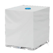 IBC Water Tank Cover Silver Coated Insulation Layer With Access Points For 1000L IBC Container Storage