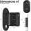 （42x80 ）LED Oval Bathroom Cabinets with Mirror 6