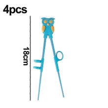 (shape 7)4pcs Kids Chopsticks,Kids Learning Chopsticks,Animal Training Chopsticks for Beginners