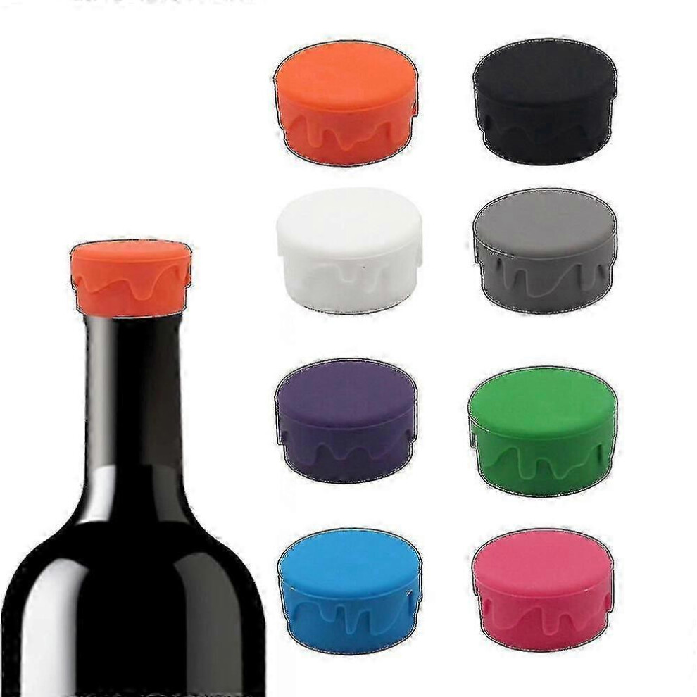 wine stoppers, reusable silica gel wine bottle stoppers, silica gel wine bottle stoppers