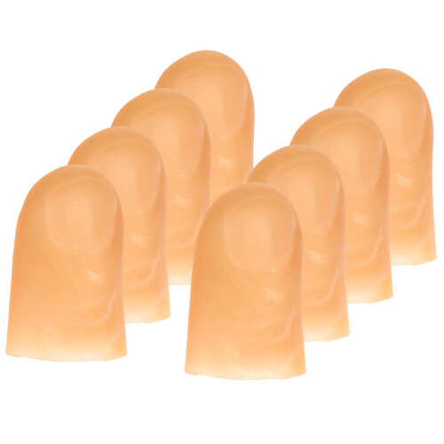 8 leuchtende daumenkuppe mit , fingerlampe