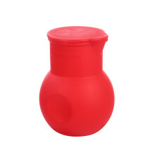 3Pcs Silicone Chocolate Melting Pot Red Microwave Baking Pouring Tool
