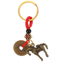 colgante de latón para con amuleto del caballo del chino