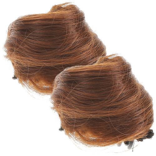 con moño y de , extensión, pinza 1